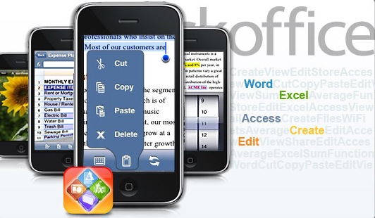 Quickoffice para iPhone